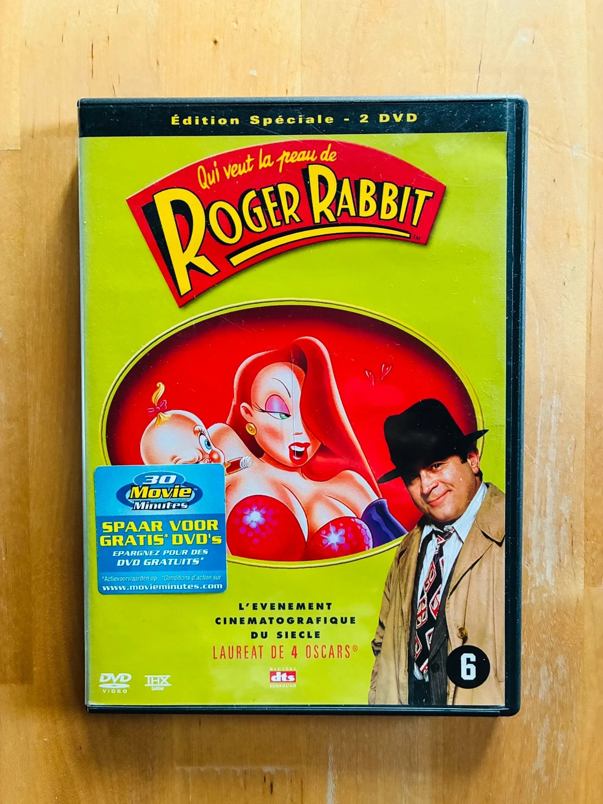DVD Qui veut la peau de Roger Rabbit? De Robert Zemeckis édition collector.